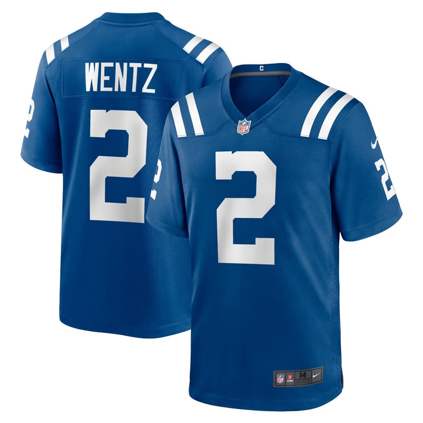 Carson Wentz — Nike Game Jersey (Royal)